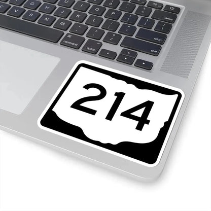 OH-214 (Ohio) (Road Sign) STICKER Vinyl Kiss-Cut Decal - The Sticker Space