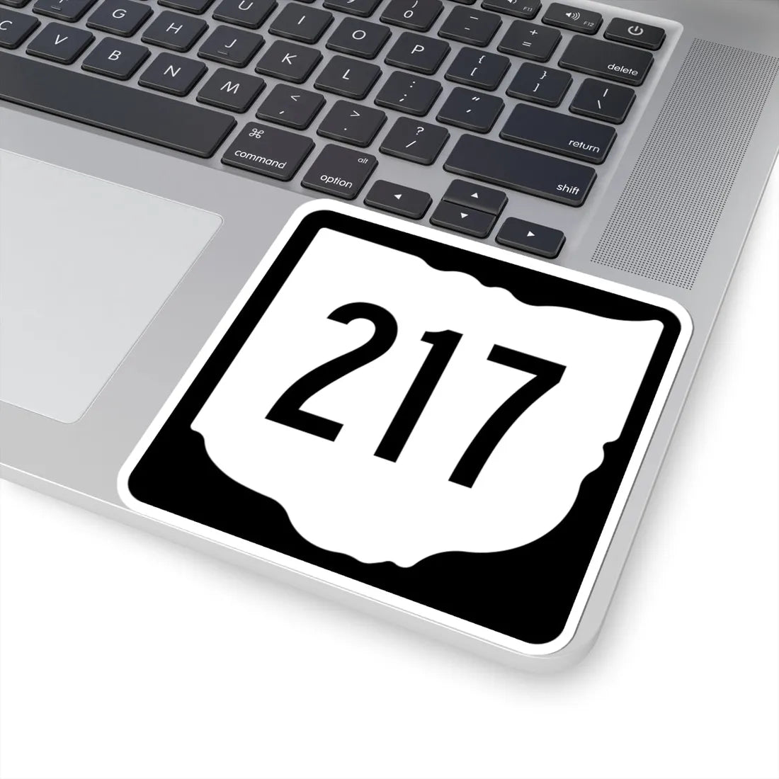 OH-217 1967 (Ohio) (Road Sign) STICKER Vinyl Kiss-Cut Decal - The Sticker Space