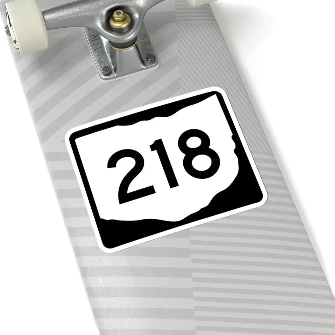 OH-218 (Ohio) (Road Sign) STICKER Vinyl Kiss-Cut Decal - The Sticker Space