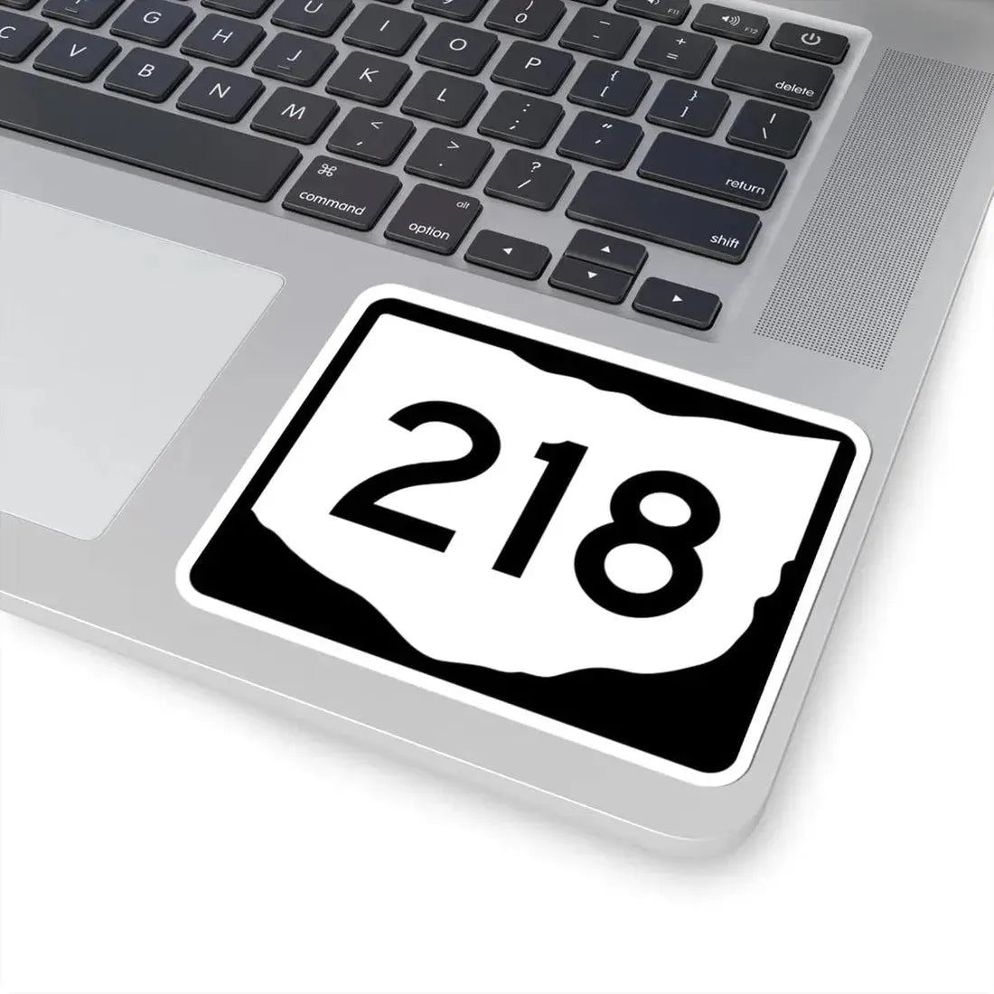 OH-218 (Ohio) (Road Sign) STICKER Vinyl Kiss-Cut Decal - The Sticker Space