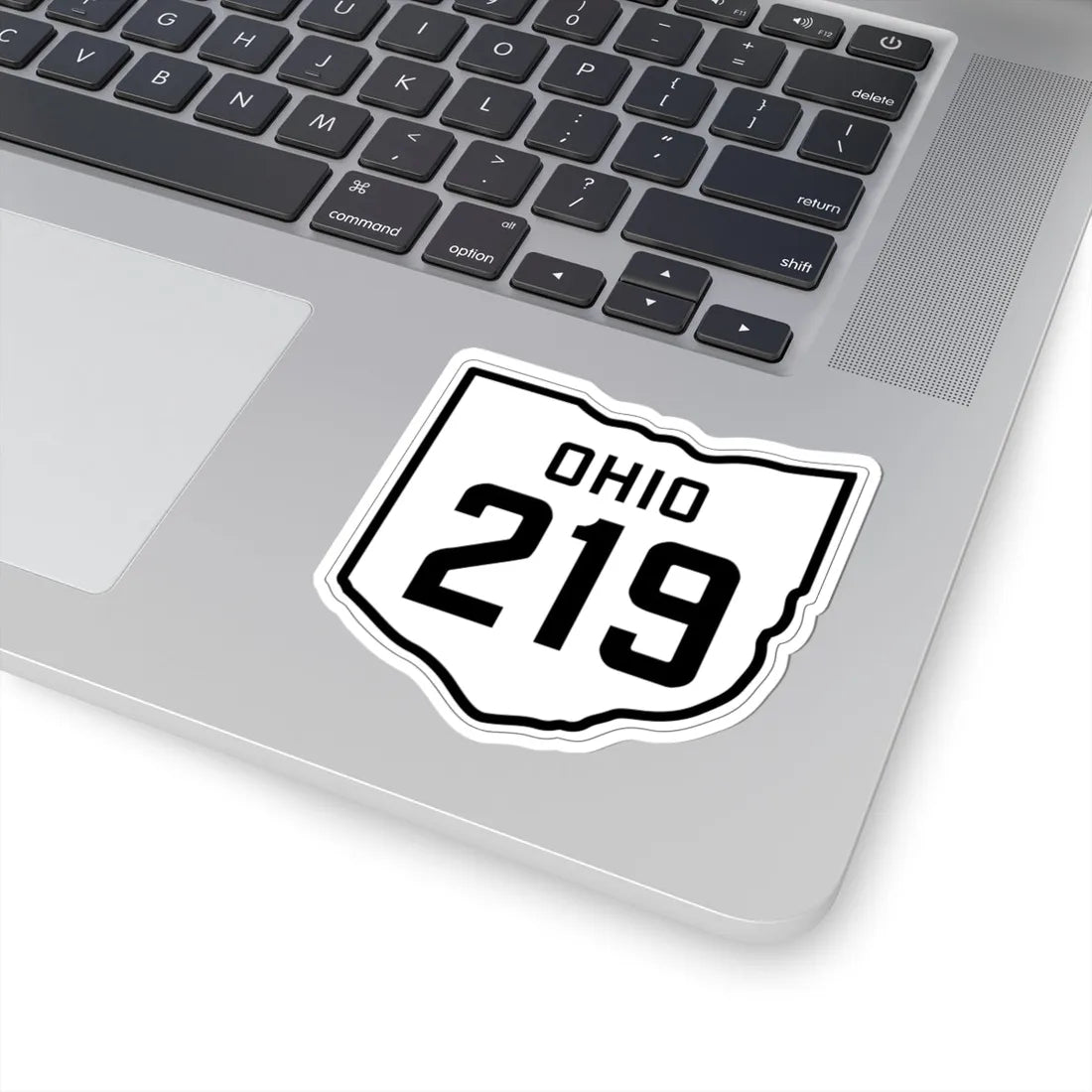 OH-219 1927 (Ohio) (Road Sign) STICKER Vinyl Kiss-Cut Decal - The Sticker Space