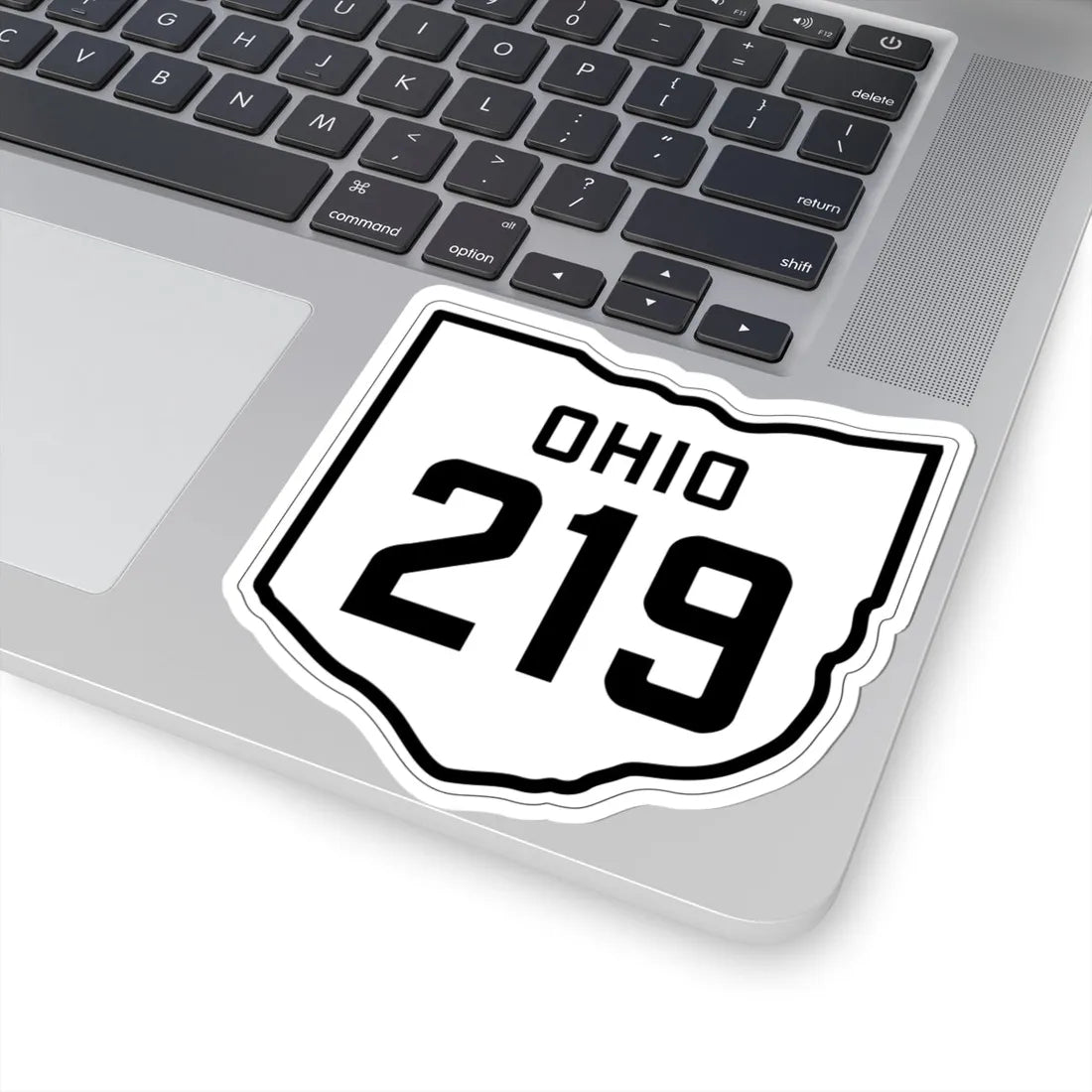 OH-219 1927 (Ohio) (Road Sign) STICKER Vinyl Kiss-Cut Decal - The Sticker Space