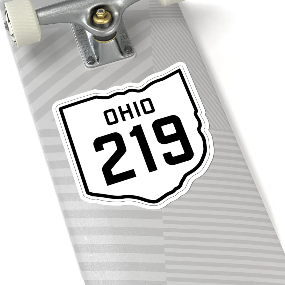 OH-219 1927 (Ohio) (Road Sign) STICKER Vinyl Kiss-Cut Decal - The Sticker Space