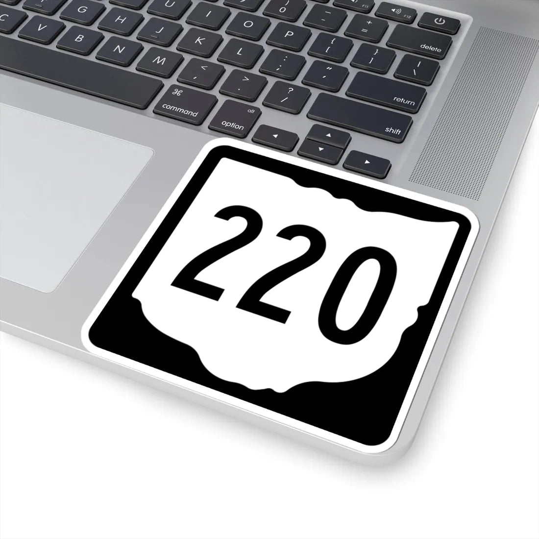 OH-220 1967 (Ohio) (Road Sign) STICKER Vinyl Kiss-Cut Decal - The Sticker Space