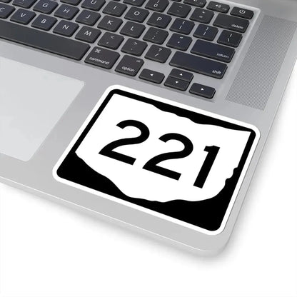 OH-221 (Ohio) (Road Sign) STICKER Vinyl Kiss-Cut Decal - The Sticker Space