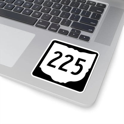 OH-225 1967 (Ohio) (Road Sign) STICKER Vinyl Kiss-Cut Decal - The Sticker Space