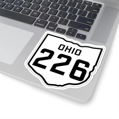 OH-226 1927 (Ohio) (Road Sign) STICKER Vinyl Kiss-Cut Decal - The Sticker Space
