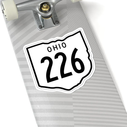 OH-226 1948 (Ohio) (Road Sign) STICKER Vinyl Kiss-Cut Decal - The Sticker Space