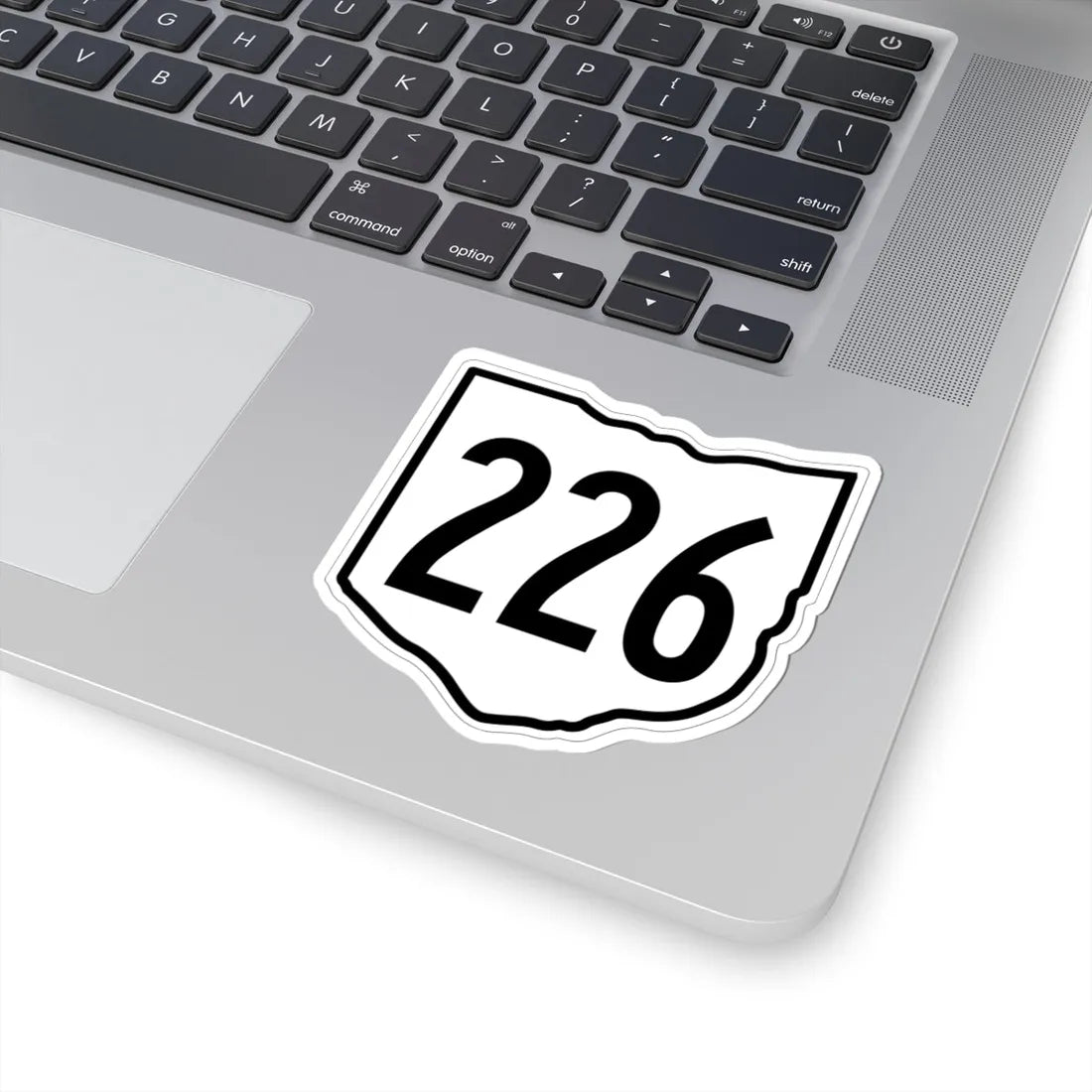 OH-226 1960 (Ohio) (Road Sign) STICKER Vinyl Kiss-Cut Decal - The Sticker Space