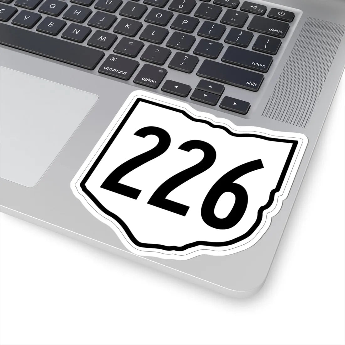 OH-226 1960 (Ohio) (Road Sign) STICKER Vinyl Kiss-Cut Decal - The Sticker Space