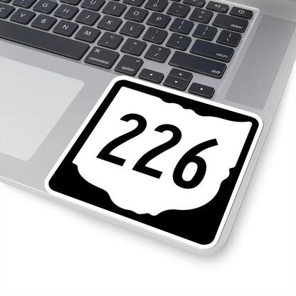 OH-226 1967 (Ohio) (Road Sign) STICKER Vinyl Kiss-Cut Decal - The Sticker Space