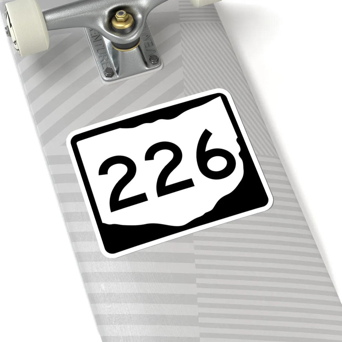 OH-226 (Ohio) (Road Sign) STICKER Vinyl Kiss-Cut Decal - The Sticker Space