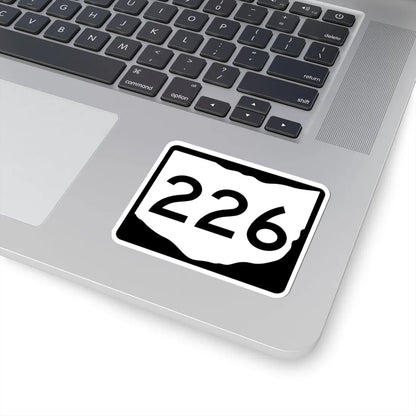 OH-226 (Ohio) (Road Sign) STICKER Vinyl Kiss-Cut Decal - The Sticker Space