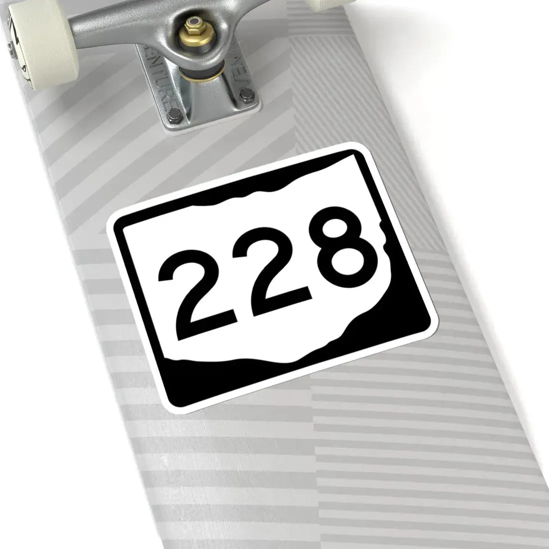 OH-228 (Ohio) (Road Sign) STICKER Vinyl Kiss-Cut Decal - The Sticker Space