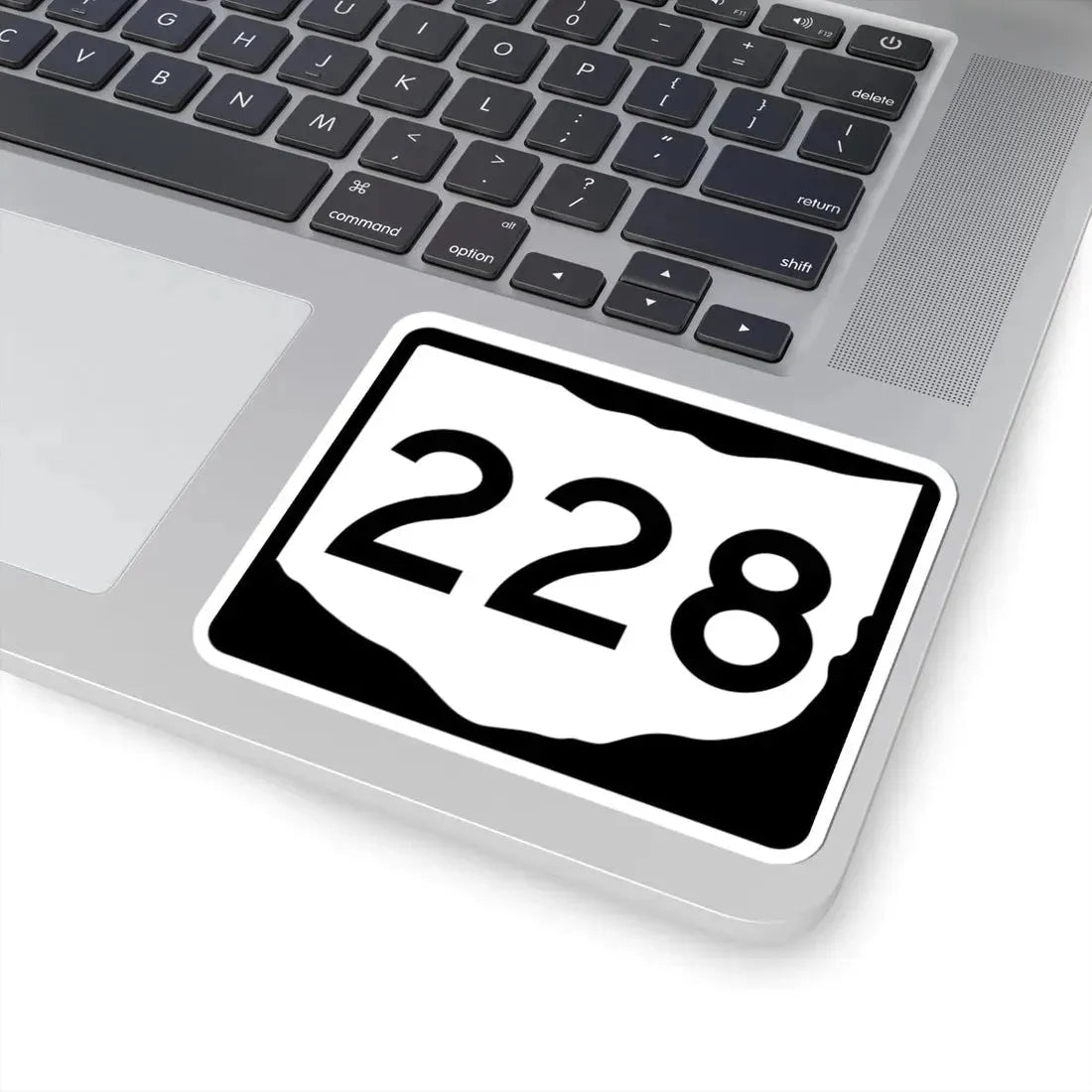 OH-228 (Ohio) (Road Sign) STICKER Vinyl Kiss-Cut Decal - The Sticker Space