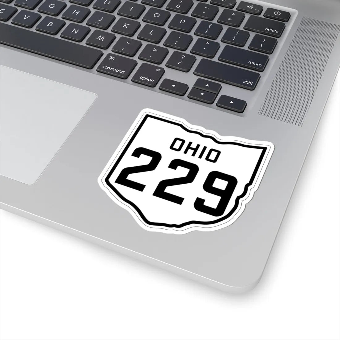 OH-229 1927 (Ohio) (Road Sign) STICKER Vinyl Kiss-Cut Decal - The Sticker Space