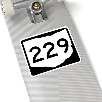 OH-229 (Ohio) (Road Sign) STICKER Vinyl Kiss-Cut Decal - The Sticker Space