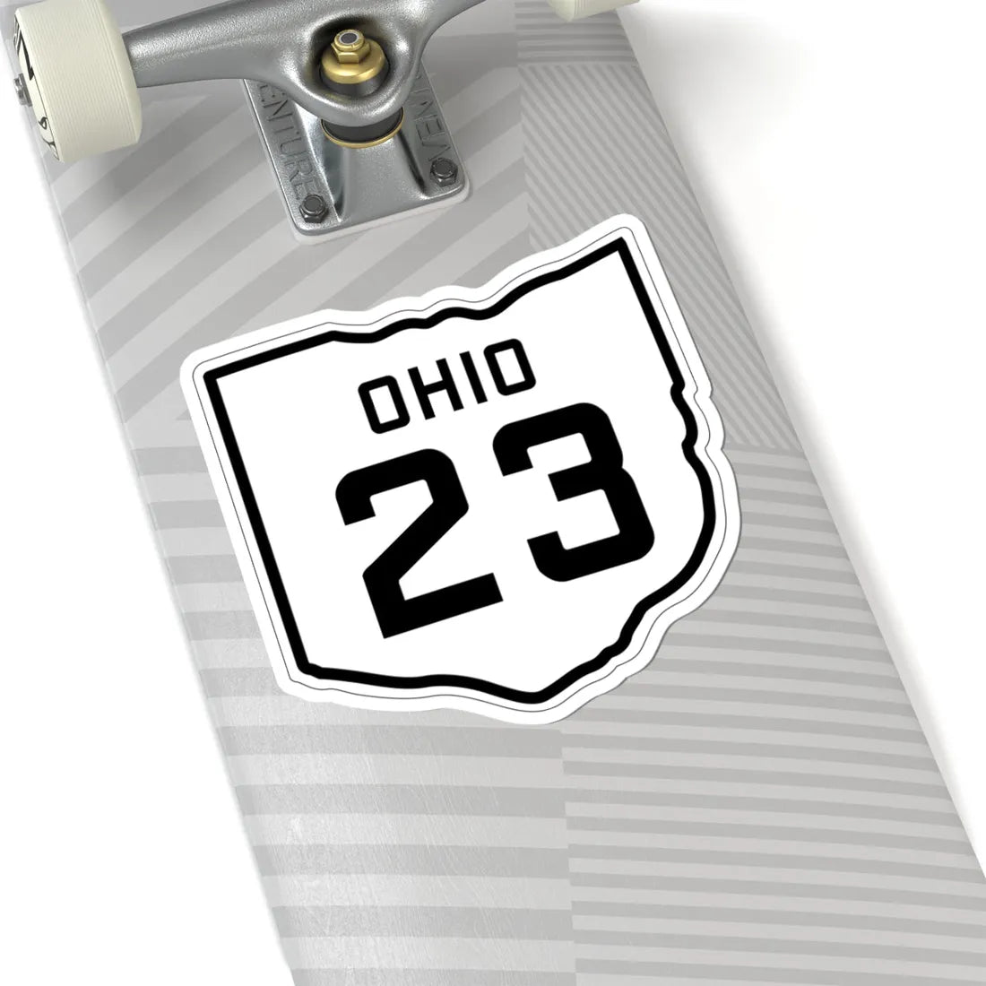 OH-23 1927 (Ohio) (Road Sign) STICKER Vinyl Kiss-Cut Decal - The Sticker Space