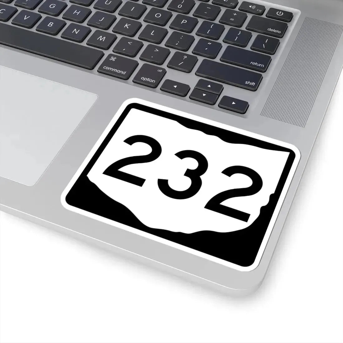 OH-232 (Ohio) (Road Sign) STICKER Vinyl Kiss-Cut Decal - The Sticker Space
