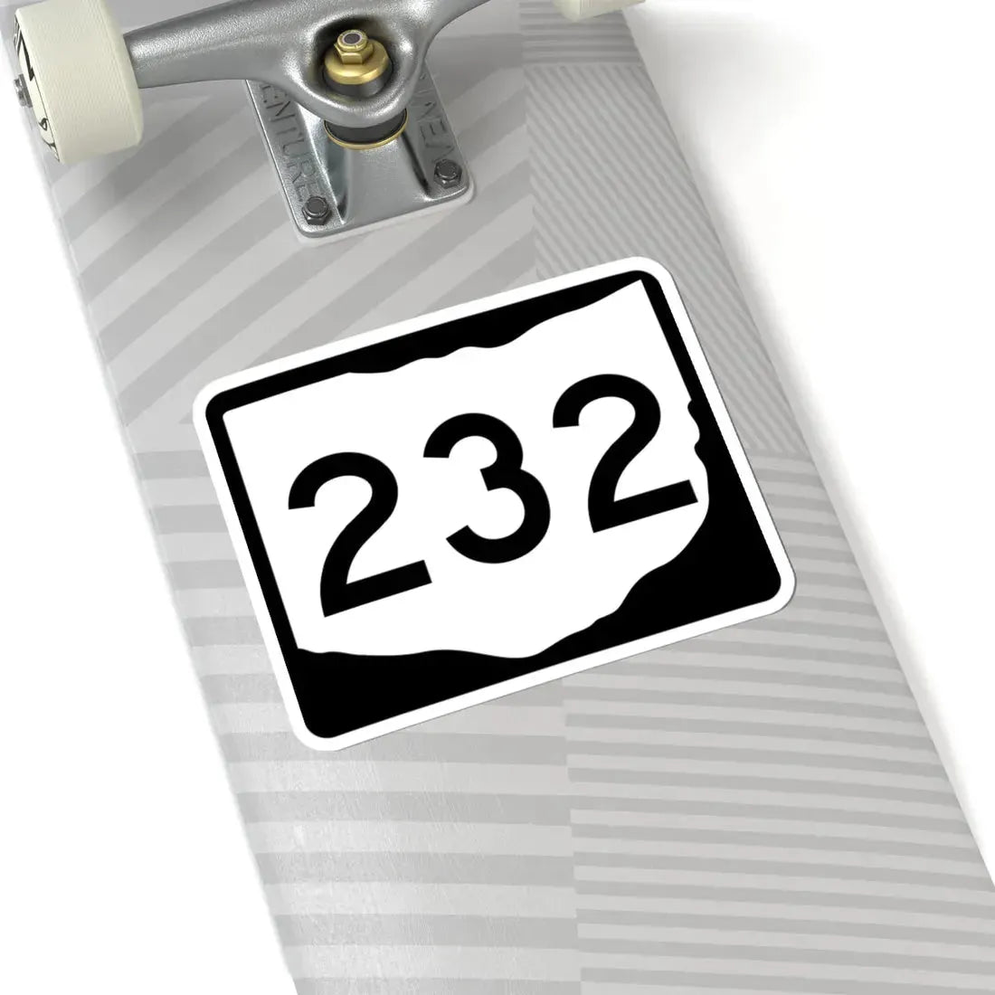 OH-232 (Ohio) (Road Sign) STICKER Vinyl Kiss-Cut Decal - The Sticker Space