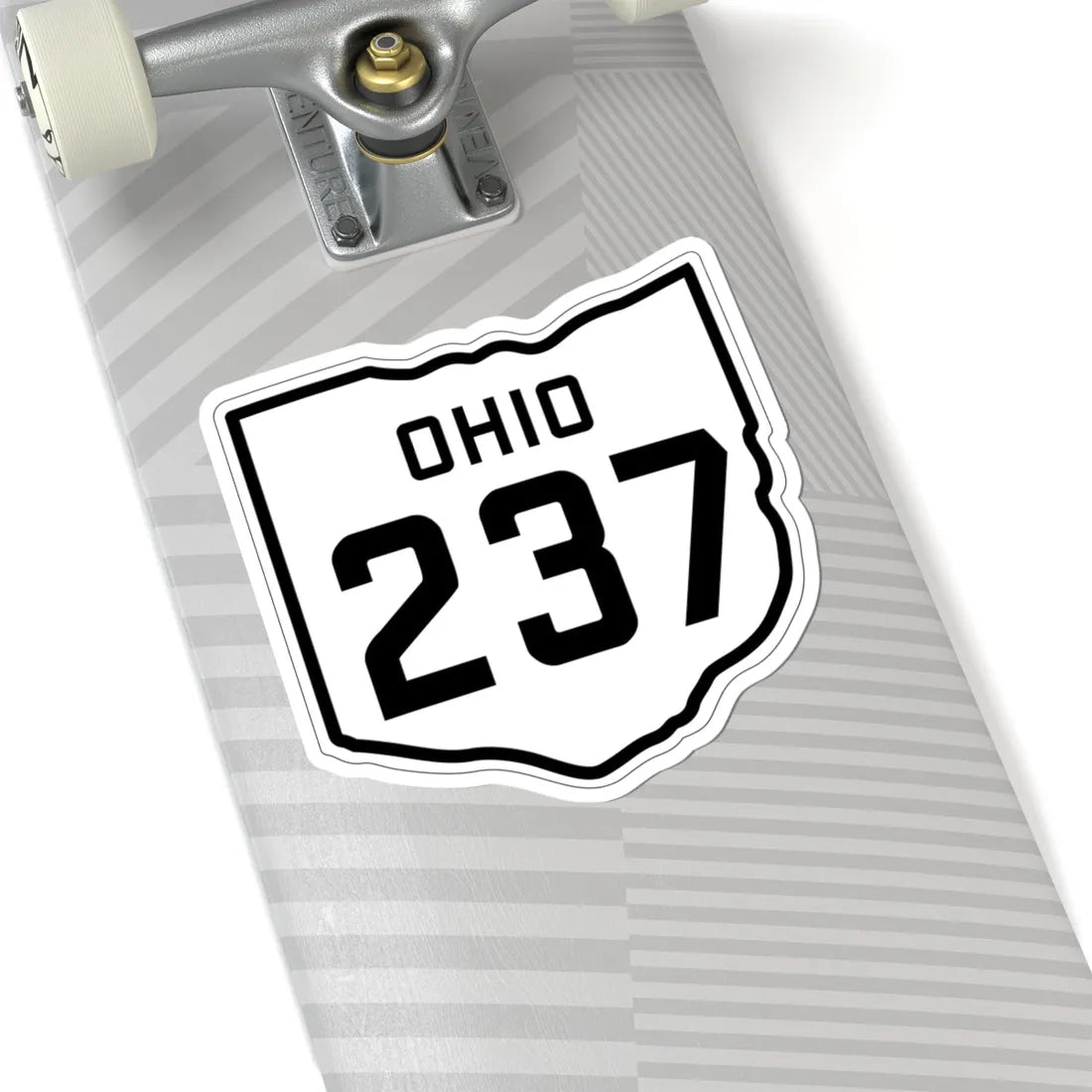 OH-237 1927 (Ohio) (Road Sign) STICKER Vinyl Kiss-Cut Decal - The Sticker Space