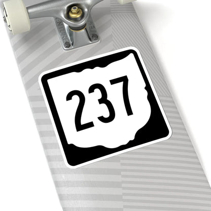 OH-237 1967 (Ohio) (Road Sign) STICKER Vinyl Kiss-Cut Decal - The Sticker Space