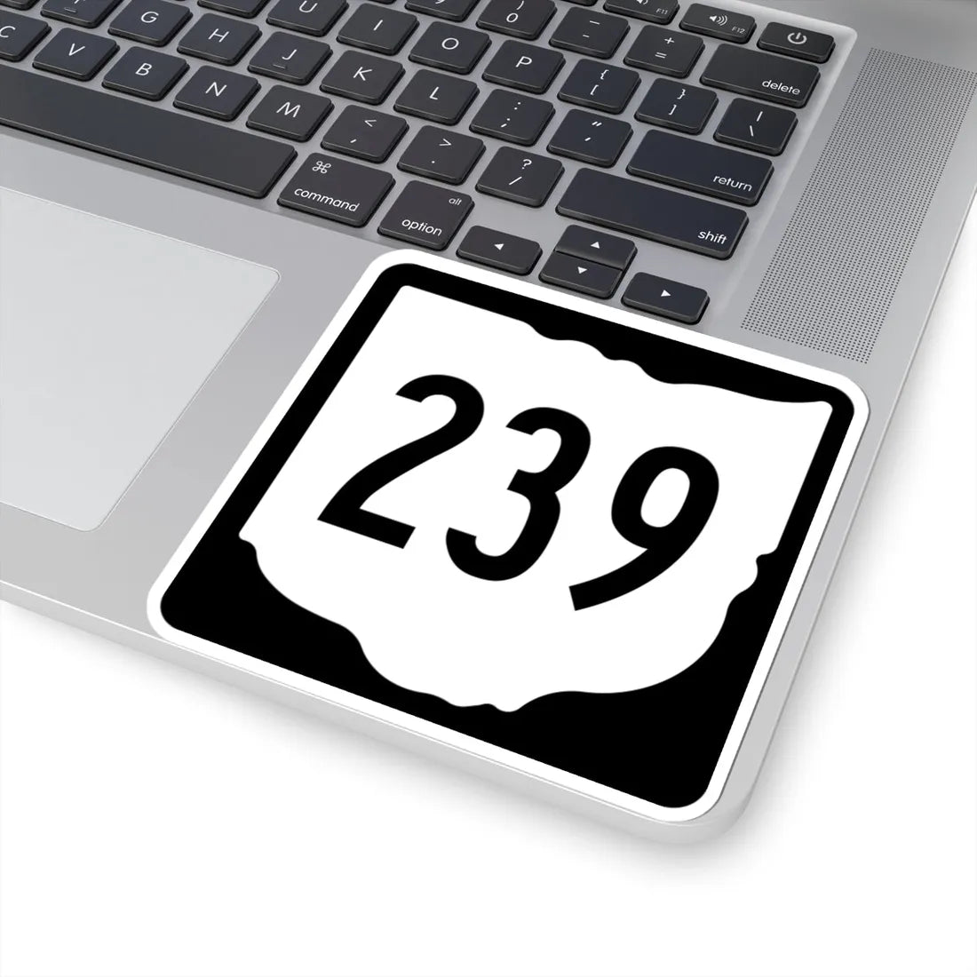 OH-239 1967 (Ohio) (Road Sign) STICKER Vinyl Kiss-Cut Decal - The Sticker Space