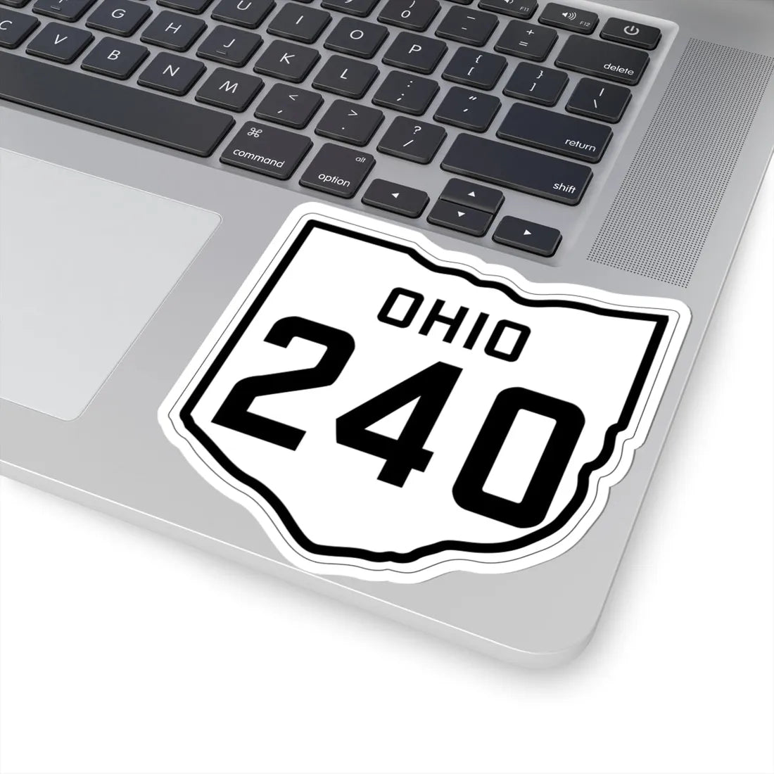 OH-240 1927 (Ohio) (Road Sign) STICKER Vinyl Kiss-Cut Decal - The Sticker Space