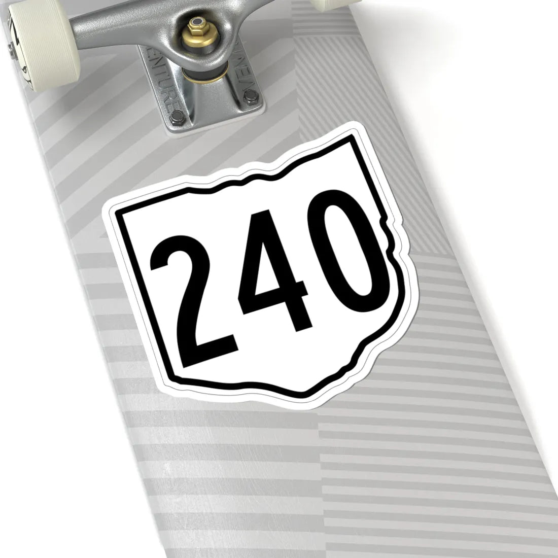 OH-240 1960 (Ohio) (Road Sign) STICKER Vinyl Kiss-Cut Decal - The Sticker Space