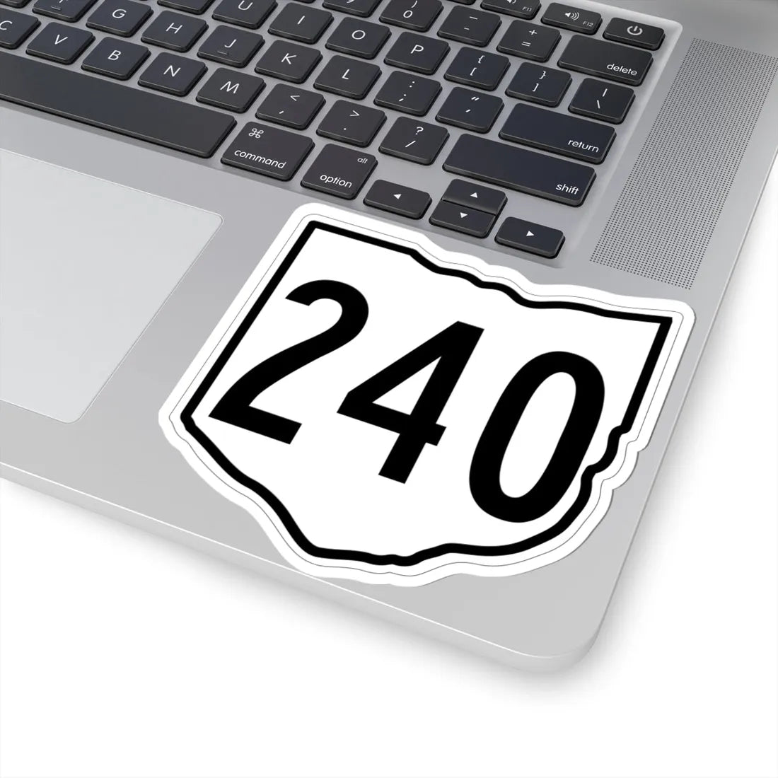 OH-240 1960 (Ohio) (Road Sign) STICKER Vinyl Kiss-Cut Decal - The Sticker Space