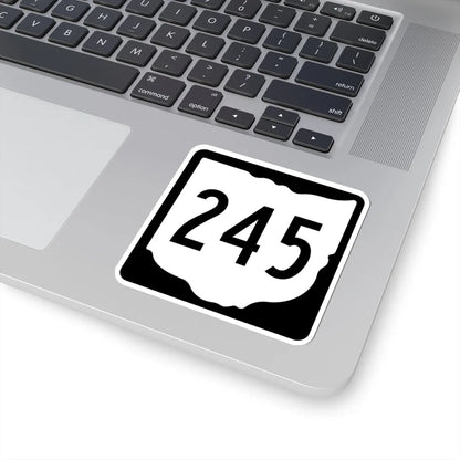 OH-245 1967 (Ohio) (Road Sign) STICKER Vinyl Kiss-Cut Decal - The Sticker Space