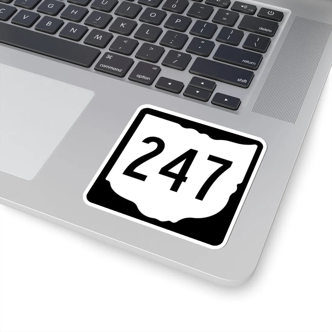 OH-247 1967 (Ohio) (Road Sign) STICKER Vinyl Kiss-Cut Decal - The Sticker Space