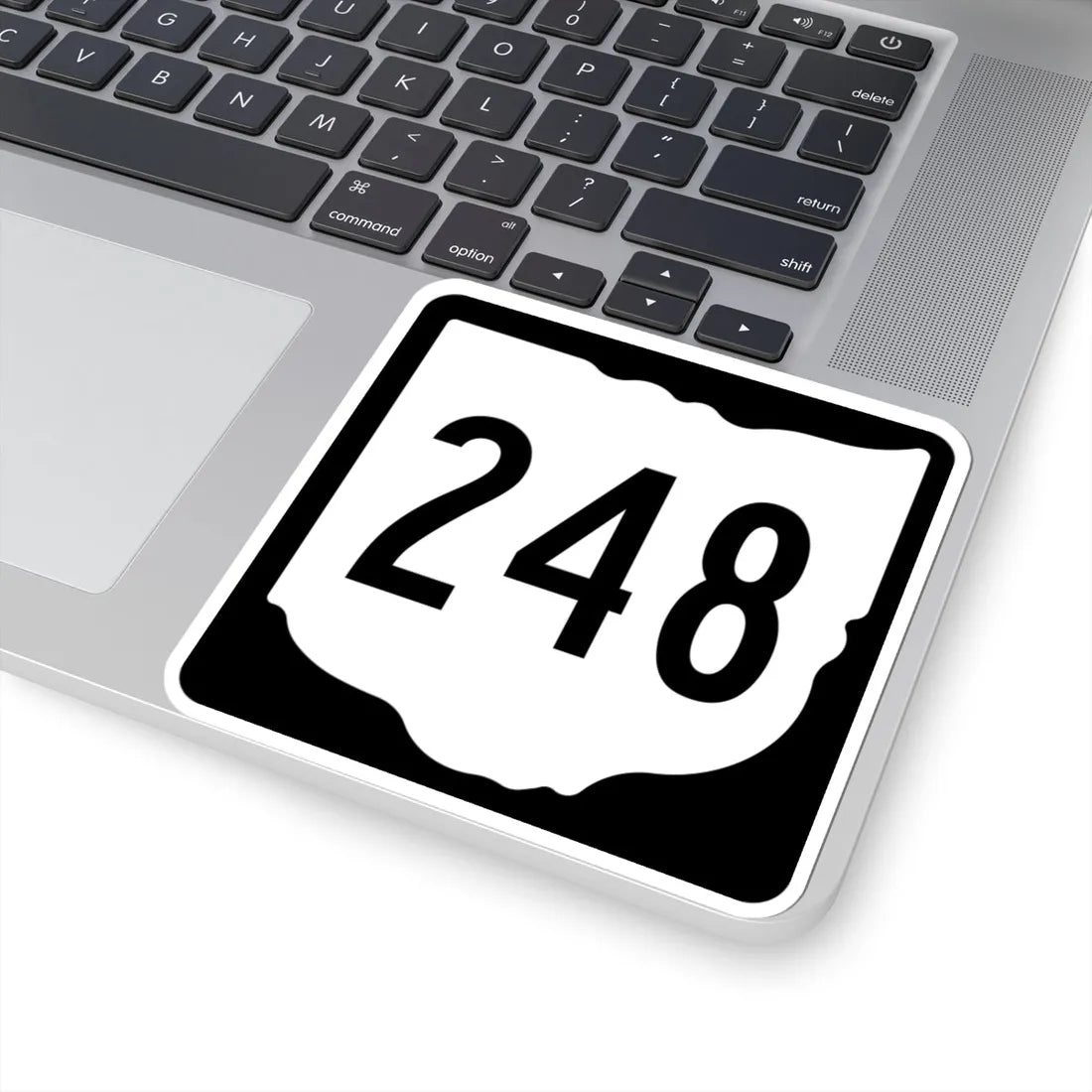 OH-248 1967 (Ohio) (Road Sign) STICKER Vinyl Kiss-Cut Decal - The Sticker Space