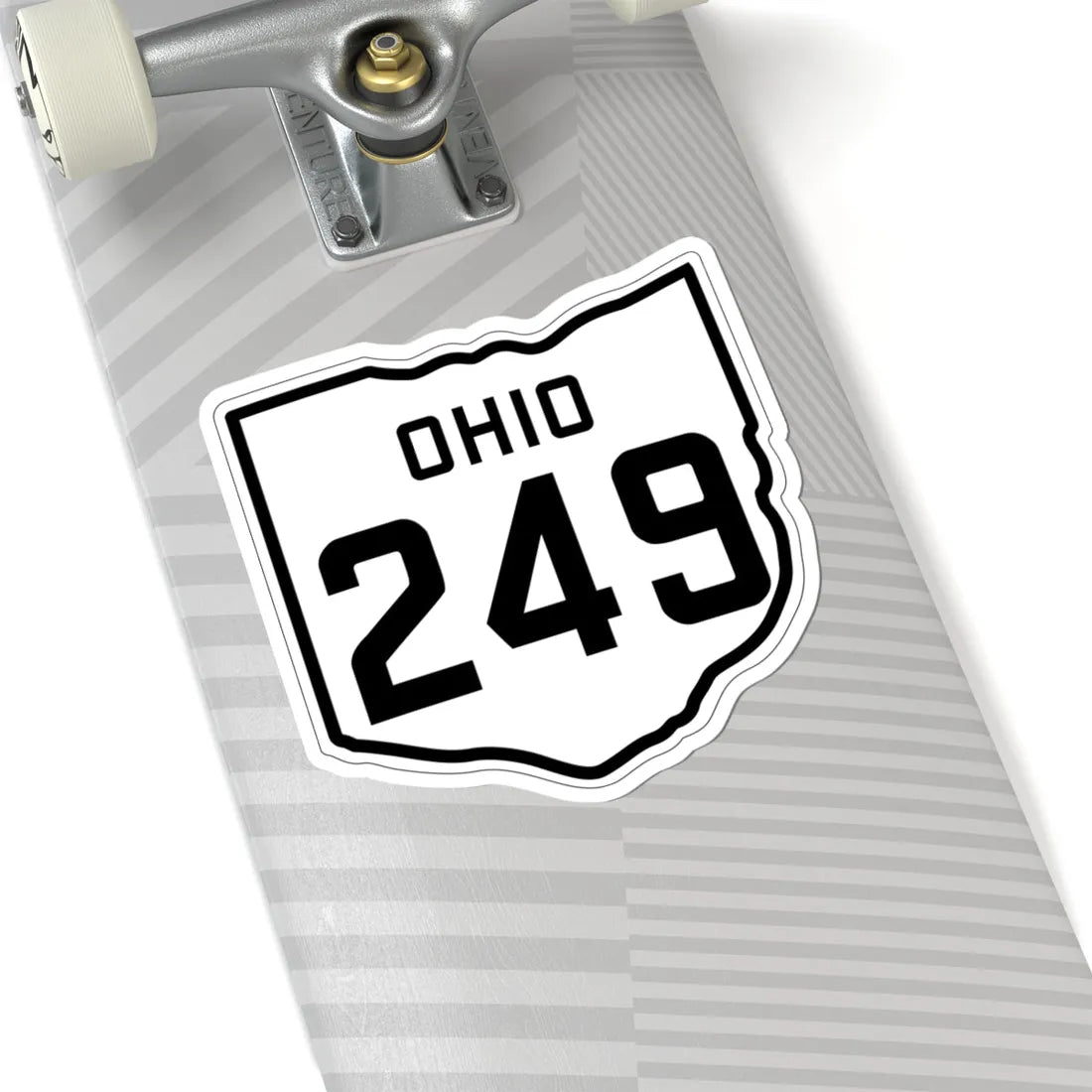 OH-249 1927 (Ohio) (Road Sign) STICKER Vinyl Kiss-Cut Decal - The Sticker Space