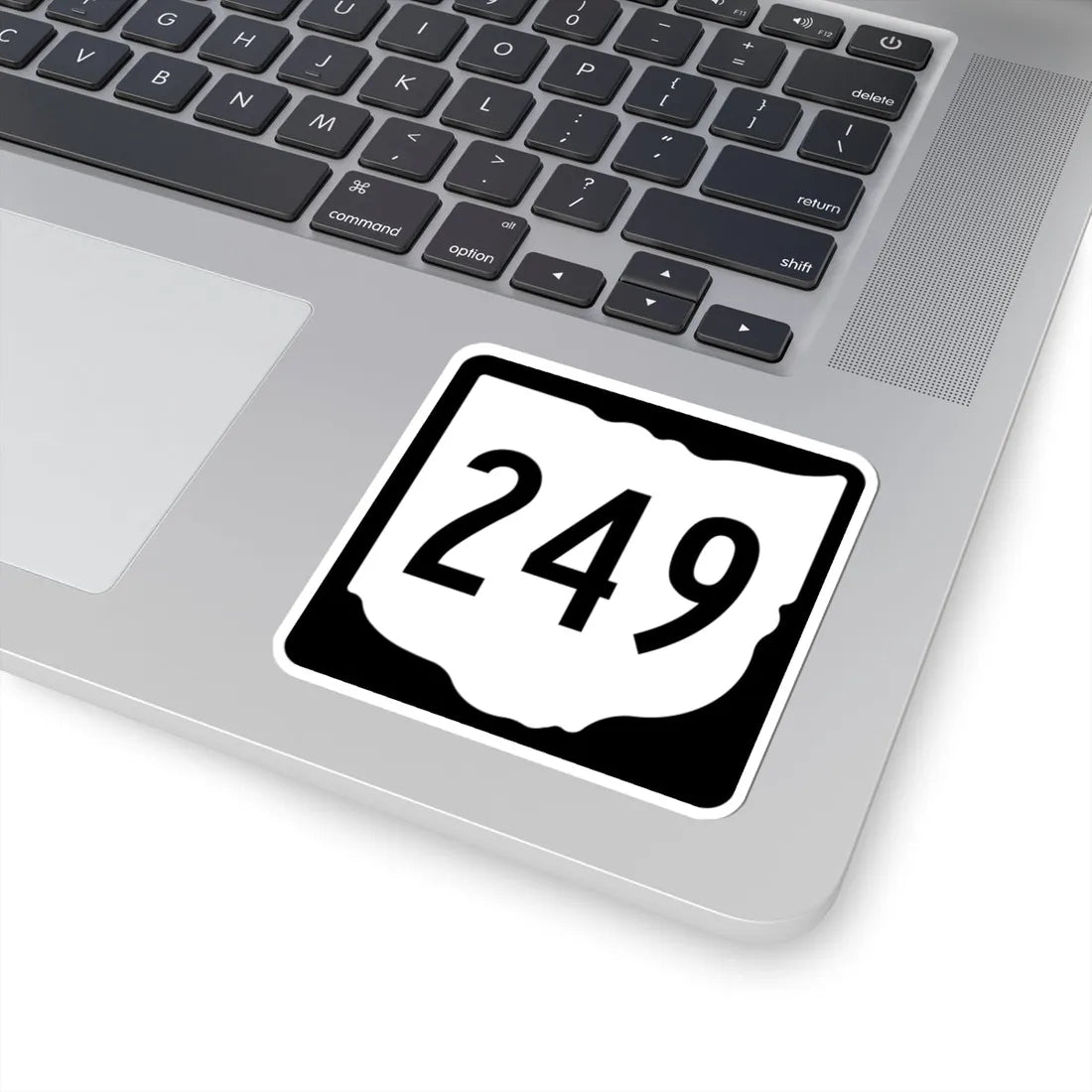 OH-249 1967 (Ohio) (Road Sign) STICKER Vinyl Kiss-Cut Decal - The Sticker Space