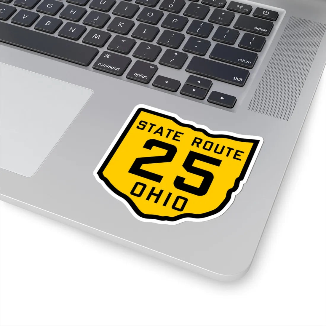 OH-25 1920 (Ohio) (Road Sign) STICKER Vinyl Kiss-Cut Decal - The Sticker Space