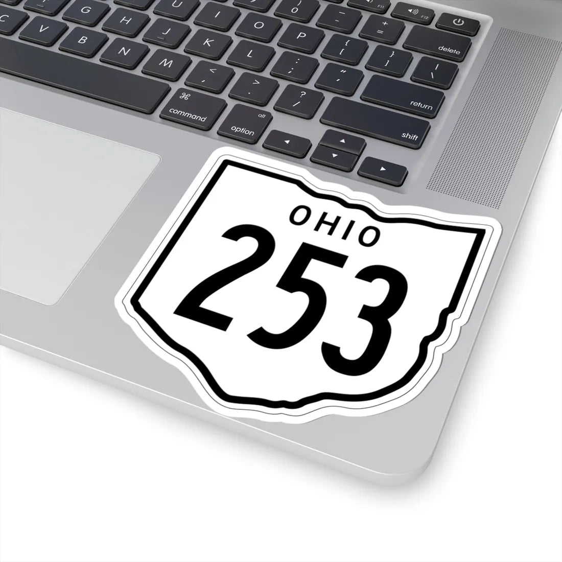 OH-253 1948 (Ohio) (Road Sign) STICKER Vinyl Kiss-Cut Decal - The Sticker Space