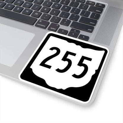 OH-255 1967 (Ohio) (Road Sign) STICKER Vinyl Kiss-Cut Decal - The Sticker Space