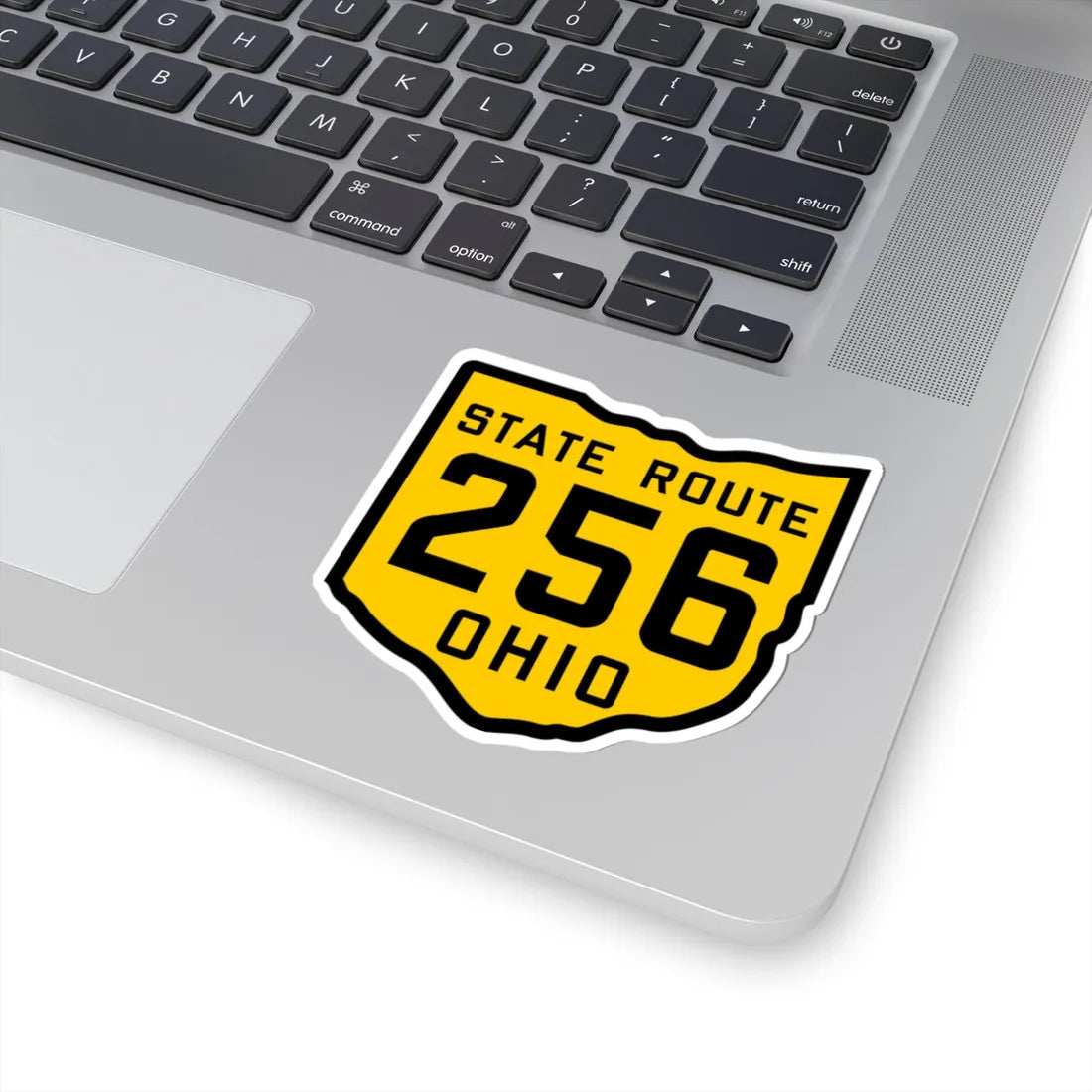 OH-256 1920 (Ohio) (Road Sign) STICKER Vinyl Kiss-Cut Decal - The Sticker Space