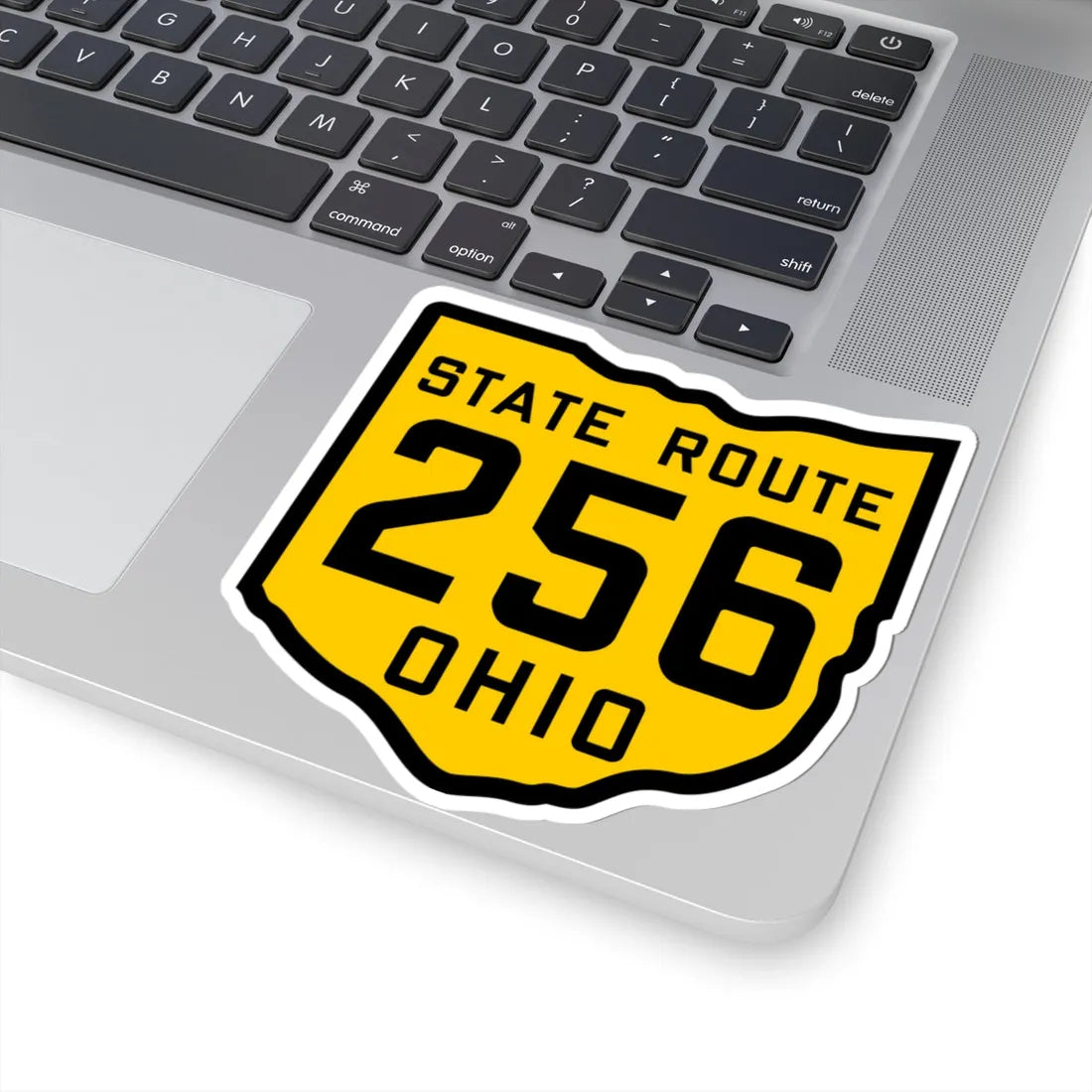 OH-256 1920 (Ohio) (Road Sign) STICKER Vinyl Kiss-Cut Decal - The Sticker Space