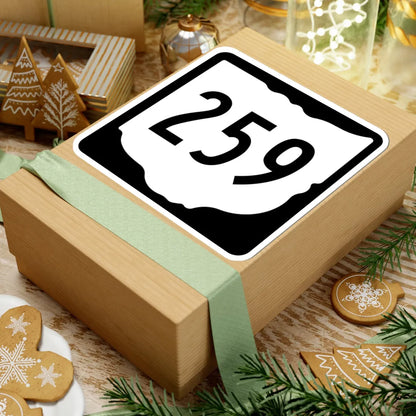 OH-259 1967 (Ohio) (Road Sign) STICKER Vinyl Kiss-Cut Decal - The Sticker Space