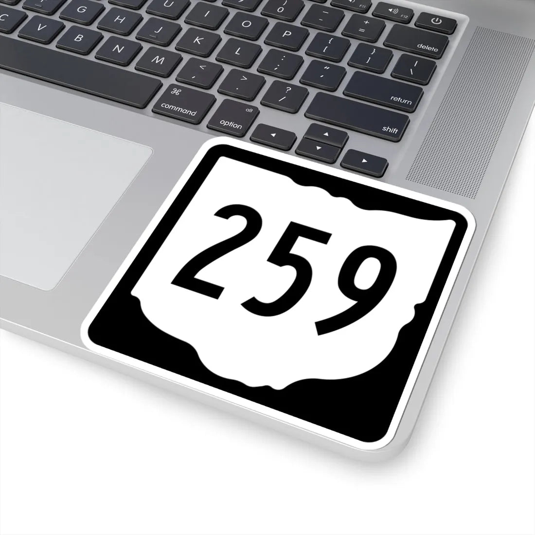 OH-259 1967 (Ohio) (Road Sign) STICKER Vinyl Kiss-Cut Decal - The Sticker Space