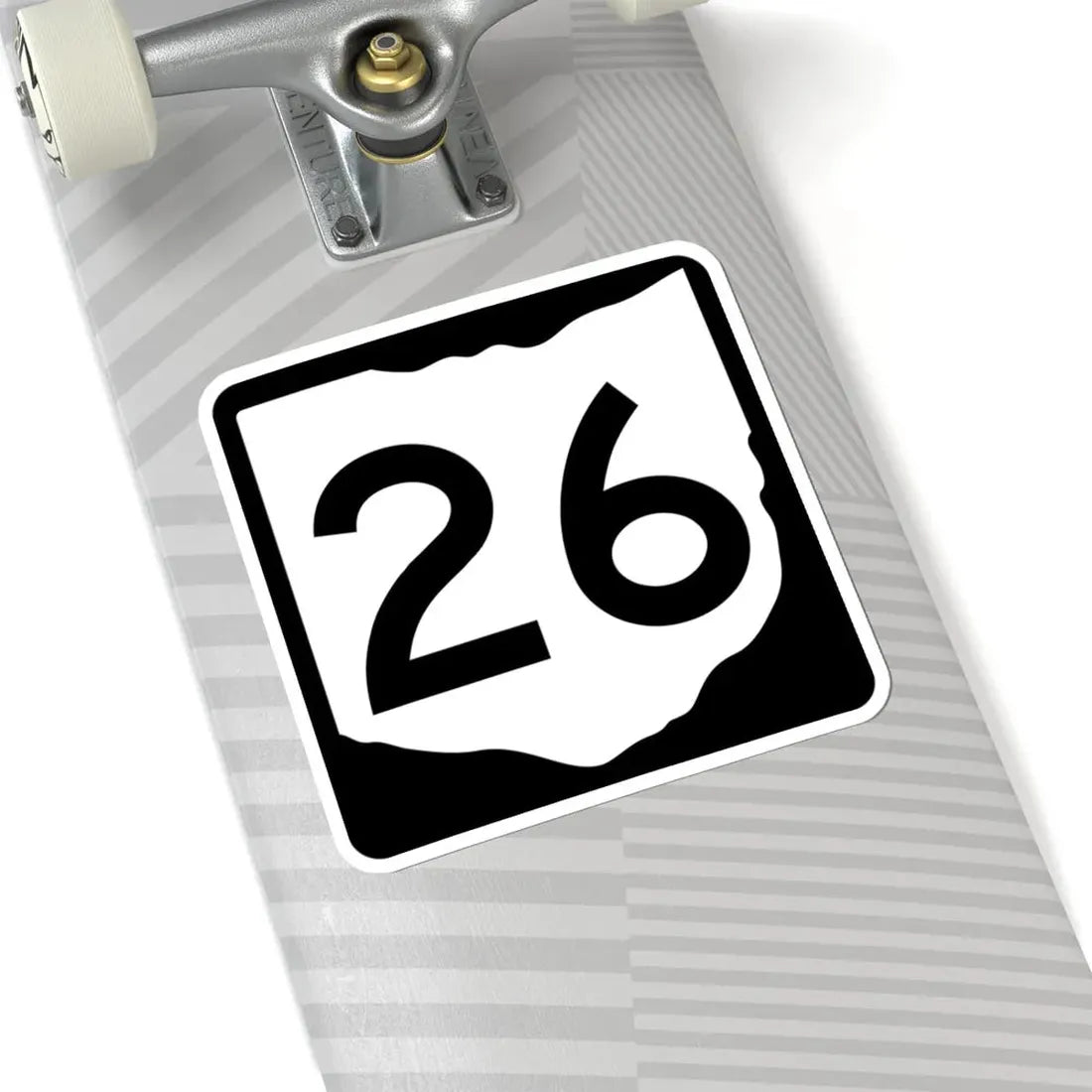 OH-26 (Ohio) (Road Sign) STICKER Vinyl Kiss-Cut Decal - The Sticker Space