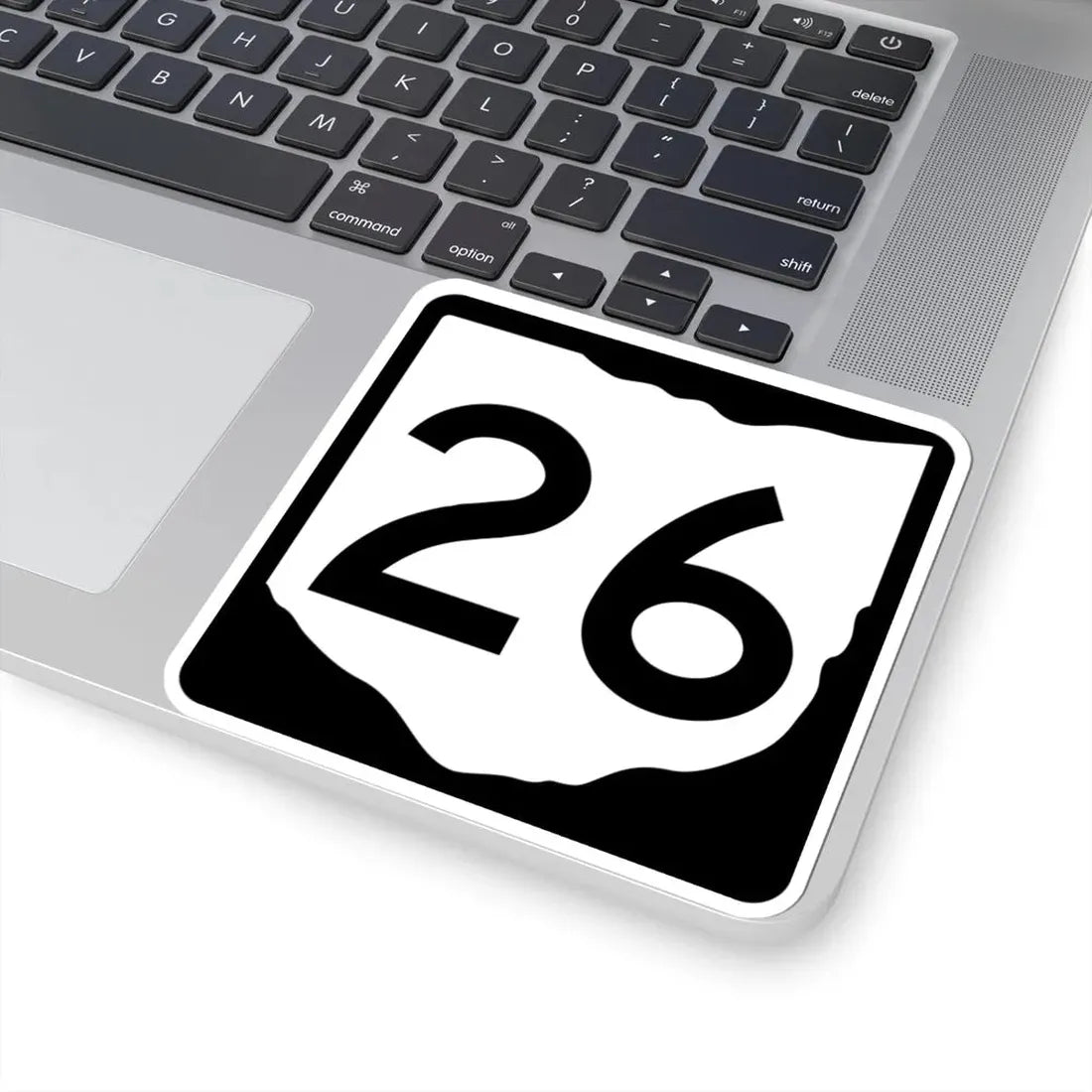 OH-26 (Ohio) (Road Sign) STICKER Vinyl Kiss-Cut Decal - The Sticker Space