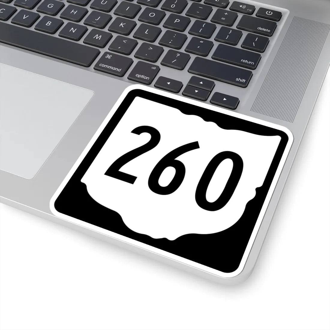 OH-260 1967 (Ohio) (Road Sign) STICKER Vinyl Kiss-Cut Decal - The Sticker Space