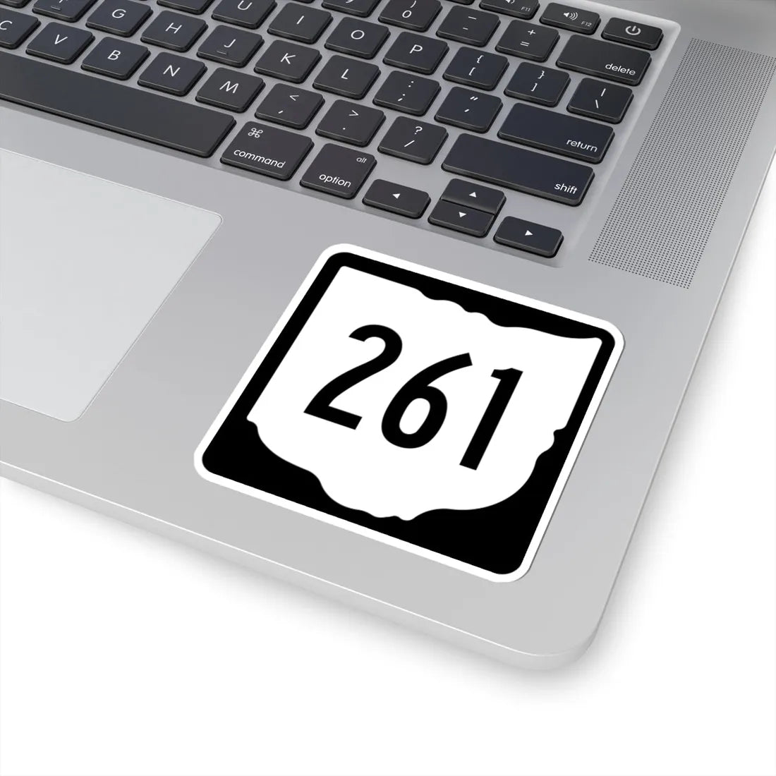 OH-261 1967 (Ohio) (Road Sign) STICKER Vinyl Kiss-Cut Decal - The Sticker Space