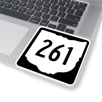 OH-261 1967 (Ohio) (Road Sign) STICKER Vinyl Kiss-Cut Decal - The Sticker Space