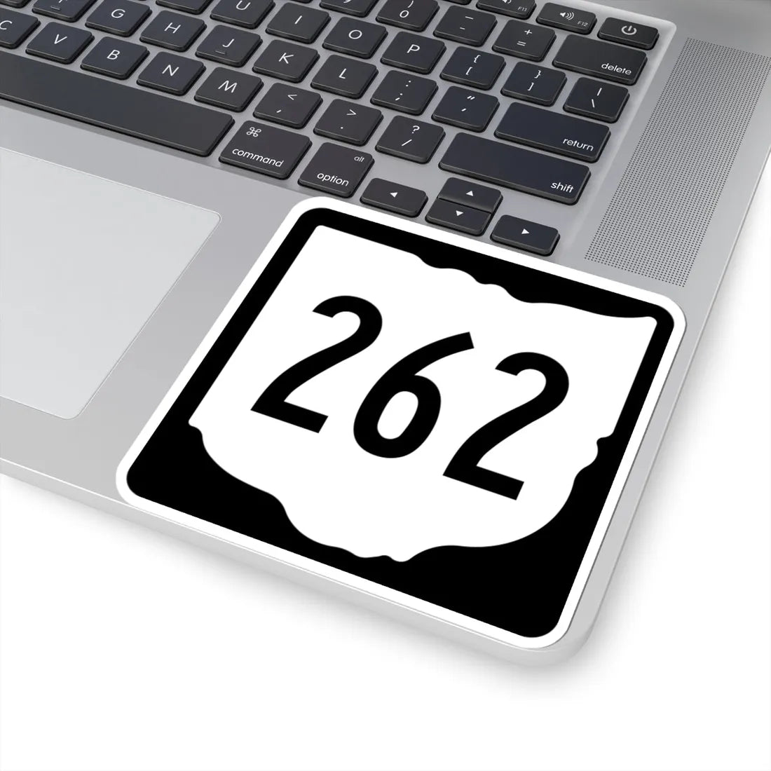 OH-262 1967 (Ohio) (Road Sign) STICKER Vinyl Kiss-Cut Decal - The Sticker Space