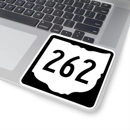 OH-262 1967 (Ohio) (Road Sign) STICKER Vinyl Kiss-Cut Decal - The Sticker Space