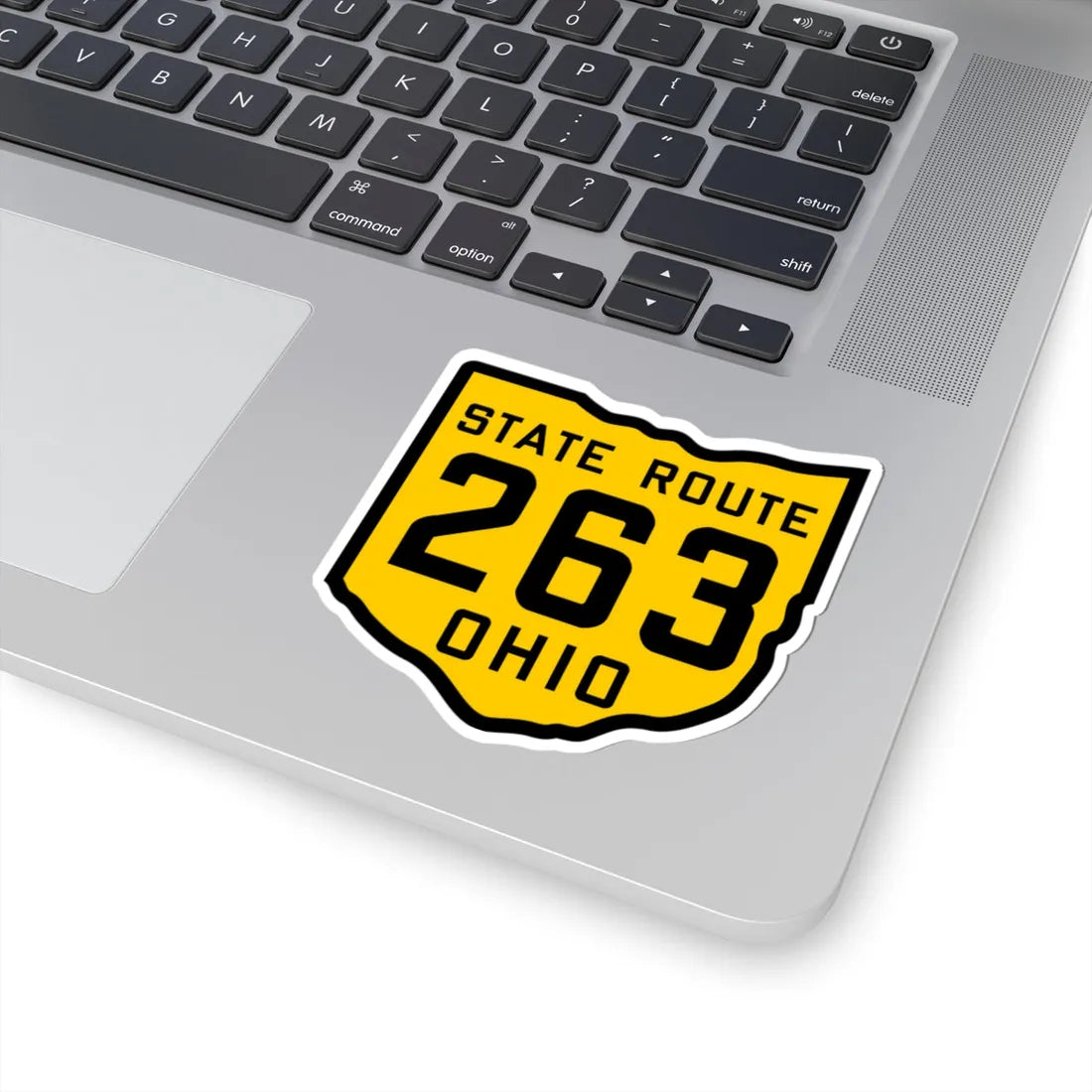OH-263 1920 (Ohio) (Road Sign) STICKER Vinyl Kiss-Cut Decal - The Sticker Space
